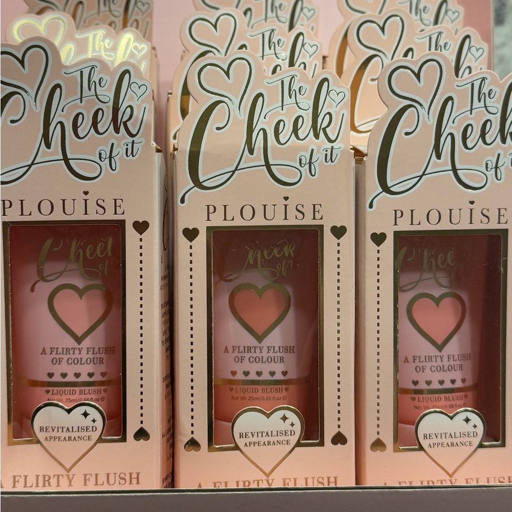 P. Louise (9) The Cheek of It Liquid Blushers. NEW 9 individual boxes. See pics.